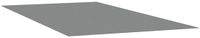 vidaXL Vijvergrondzeil 500 x 250 cm Lichtgrijs Polyester