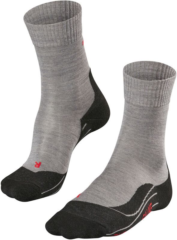 Falke TK5 Trekking Sokken Dames - Grijs - Maat 35-36