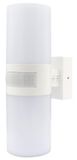 LED EL HOME LED gevellamp "EL HOME" ML-30B7 met bewegingssensor 12 m / 180° PIR, 20W, 1900lm, schemersensor, IP65 - wit