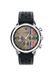 Timex Marlin Chronograph Stripes Quartz Analoog Horloge Zwart Kast: 100% Acier inoxydable | Bracelet: 100% Cuir 40 mm