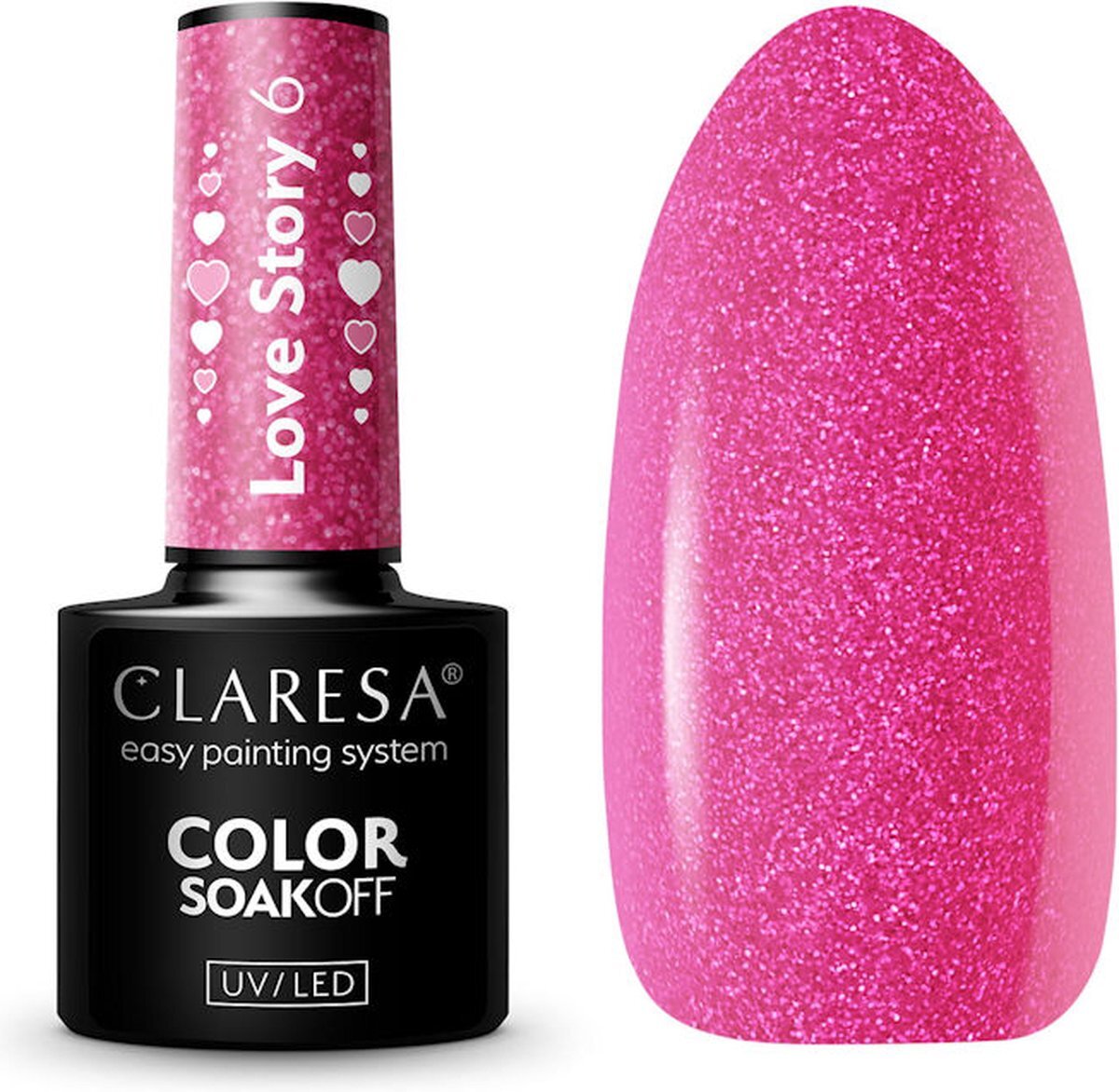 Claresa UV/LED Gellak Love Story #6 – 5ml.