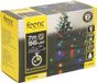 Feeric lights & Christmas Feeric lights Kerstverlichting - gekleurd - 7 m - 96 LED lampjes - zwart snoer - batterij