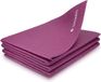 Unyqoos® Tapis de yoga pliable - Tapis de fitness antidérapant de 4 mm d'épaisseur - Violet