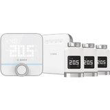 Bosch Slimme Radiatorknoppen 3-Pack + Slimme Kamerthermostaat + Smart Home Controller