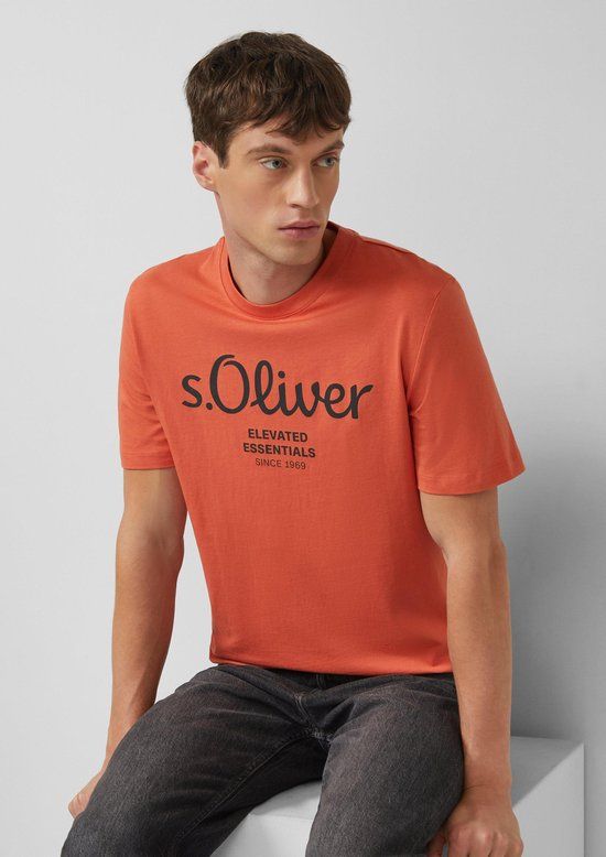 s.Oliver T-shirt oranje