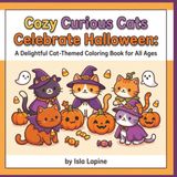 Cozy Curious Cats Celebrate Halloween: A Delightful Cat-Themed Coloring Book for All Ages