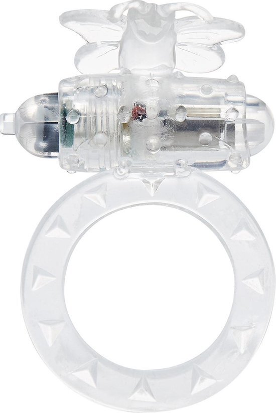 Eros Flutter Ring Vibrate Clear