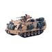 TAMIYA 300035265-1:35 US M113A2 Man Transporter Woestijn (2), Zwart
