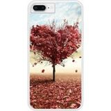 Apple Siliconen hoesje compatibel met iPhone 8 Plus Love Tree