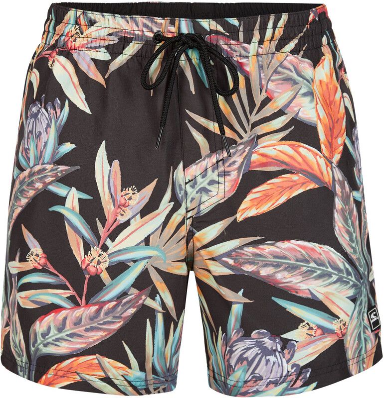 O'Neill Cali Print Swim Shorts - Men - Black/Multi