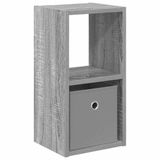 vidaXL Nachtkastje Grijs Sonoma 25,5 x 22 x 49,5 cm Bewerkt hout