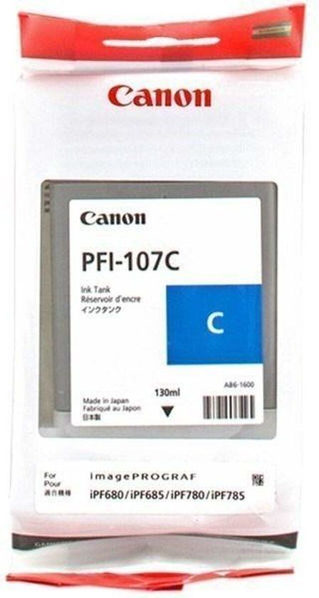 Canon PFI-107C Cyan Ink Cartridge - 130ml - 1 Pack