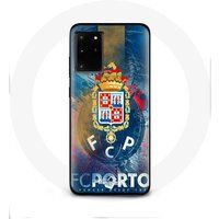 Samsung Galaxy S11 Plus shell fcp porto blauw achtergrond Maniacase