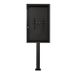 Kimex 033-1003K3 fixation TV 139,7 cm (55") Noir