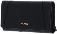 PICARD Chic Way 1 Flap Wallet Black zwart