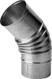 Burgerhout coude plissée 90° NEN 7203 100mm
