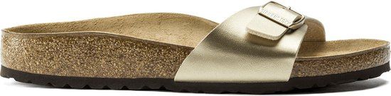 Birkenstock Madrid Slippers - Women - Gold - Size 35