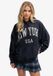 Superdry Athletic Essentials Hoodie Relaxed Pasvorm Femme Bleu marine foncé
