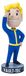Fallout 76 Bobblehead, figurine à secouer Vault Boy, perception, PVC, 6,1 cm