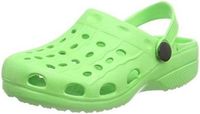 Playshoes waterschoenen EVA clog groen