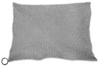 Solidchoice - Épurateur en cotte de mailles en Inox pour poêles en Fonte 20x20 cm