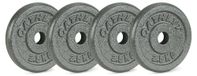 Disques de poids en fonte pour salle de sport à domicile (lot de 2)