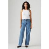 Levi's Baggy Dad Jeans Blauw Denim Dames