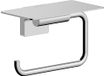 hansgrohe AddStoris S - Toiletrolhouder met planchet, chroom, 41789000
