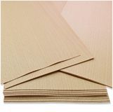 Merkloos Beukenhouten Fineerplaten Set van 30-32 voor DIY en Modelbouw