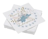 20 Merry Christmas 20 wattenservetten 33 x 33 cm 3-laags