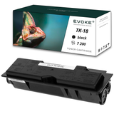 EVOKE Kyocera Toner Voor Kyocera TK-18 Printer Zwart | 7200 Pagina 'S | Tk18