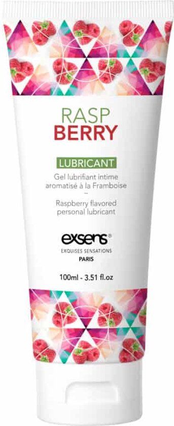 Exsens - Framboos glijmiddel op waterbasis - 100 ml