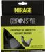 Buzaglo Mirage Handvatpaar Mirage Grips in style #65 - L = 134/134 mm met barends - zwart