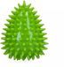 Dog Comets Cosmic Egg - M - Hondenspeelgoed - Drijvend Ei met Pieper - Onvoorspelbare Stuiter - Groen