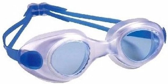 SportX Anti chloor zwembril blauw voor volwassenen
