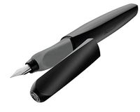 Pelikan 946814 Twist universele vulpen voor rechts- en linkshandigen zwart