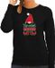 Bellatio Decorations foute kersttrui/sweater dames - Schattigste gnoom - zwart - Kerst kabouter XXL
