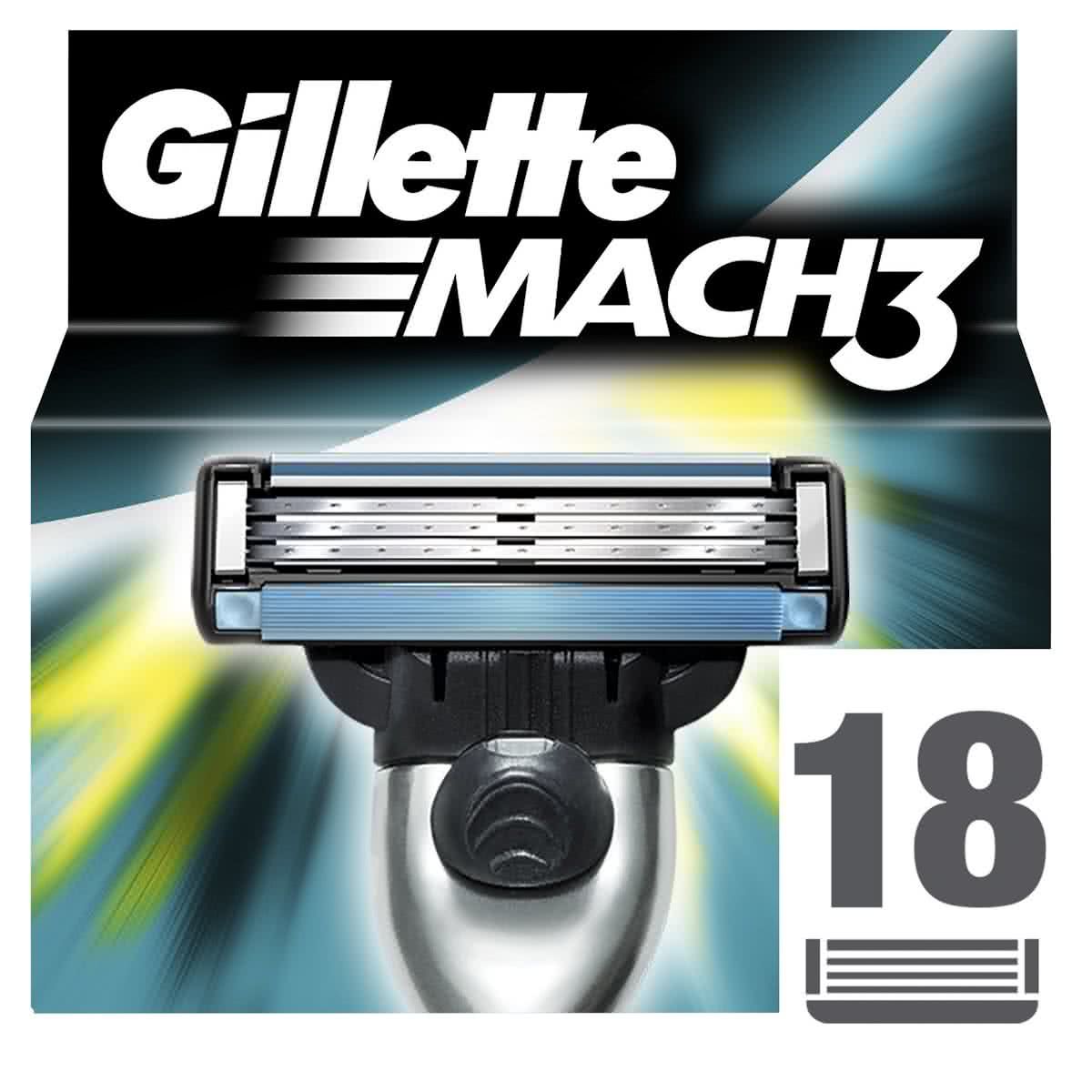 Gillette Mach 3 Base Navulmesjes - 7702018450121
