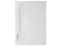 Durable 257302 Zichtsnelhechtmap (A4 standaard, PP) 50 stuks verpakking, wit.