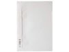 Durable 257302 Zichtsnelhechtmap (A4 standaard, PP) 50 stuks verpakking, wit.