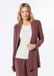 Goldner Jersey-lange jas Licht shirtjackje paars met stretch