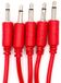 Bowl Modular - 15 patchkabels voor eurorack - recht - 15 cm - rood
