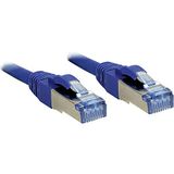 LINDY Cat.6A S/FTP PIMF LSOH, blauw, 1,5m patchkabel