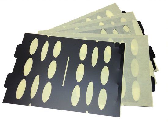 Insective Kleefmatten voor Armadilha 15 vliegenlamp | set van 10 lijmplaten