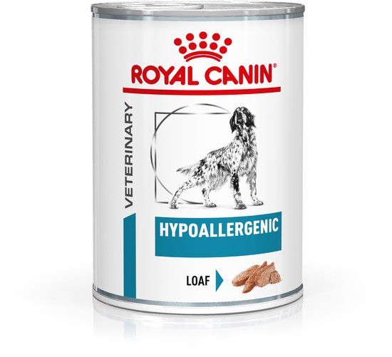 Royal Canin Veterinary Royal Canin Hypoallergenic - Natvoer Hond - Blikken - 12 x 200 g