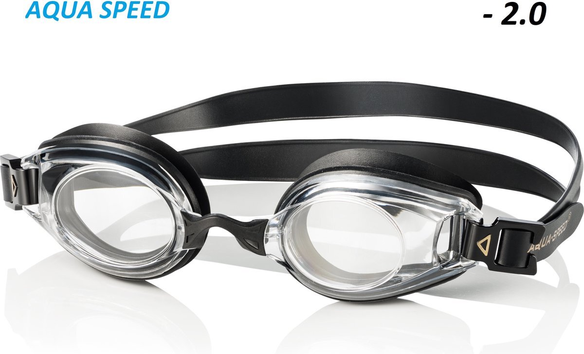Aqua Speed LUMINA Zwembril op sterkte - heldere glazen sterkte - 2.0