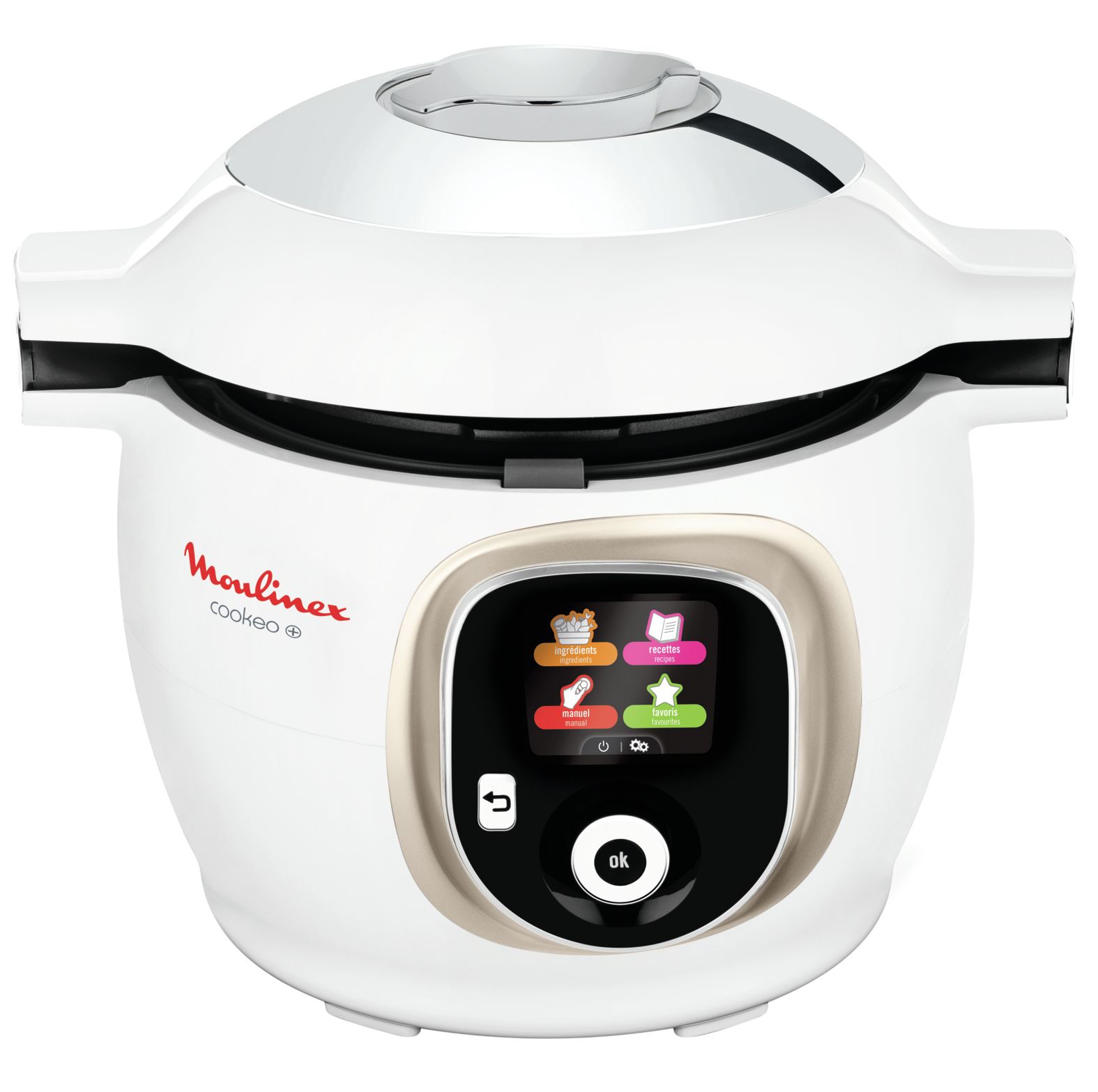 Moulinex Cookeo + CE851A - Multi cooker - 6L - 1600W - Zilver/Wit