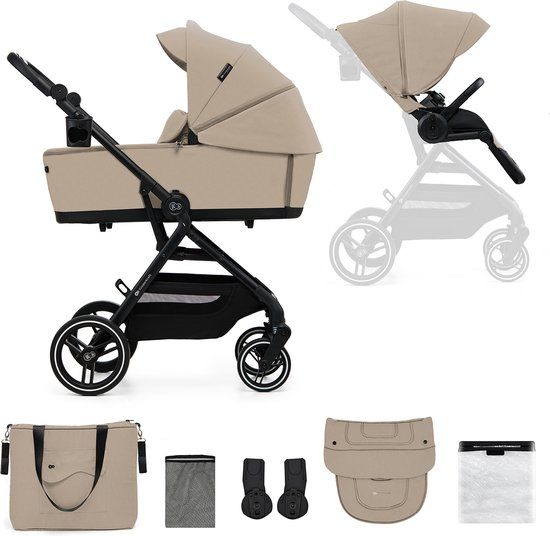 Kinderkraft YOXI 2-in-1 Kinderwagen - Beige