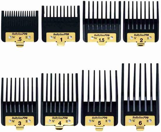 BaByliss PRO 4Artists Premium Clipper Guards - 8 st.