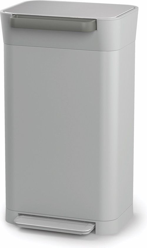 Joseph Joseph Intelligent Waste Titan - 30 L - Grijs - Afvalscheidingsprullenbak